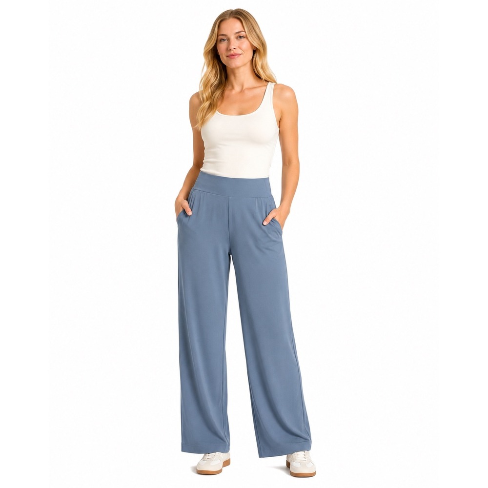 NEW Travel Wide Leg Pant Gorpcore XL Comfort Waistband Pockets